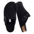 thumbnail image 1 of Cushionaire Hana Women's Clogs | Comfortable Vegan Suede Clogs for Women | Slip On Potato Shoes with Cork Footbed & Arch Support | Memory Foam, Wide Widths Available, 1 of 21