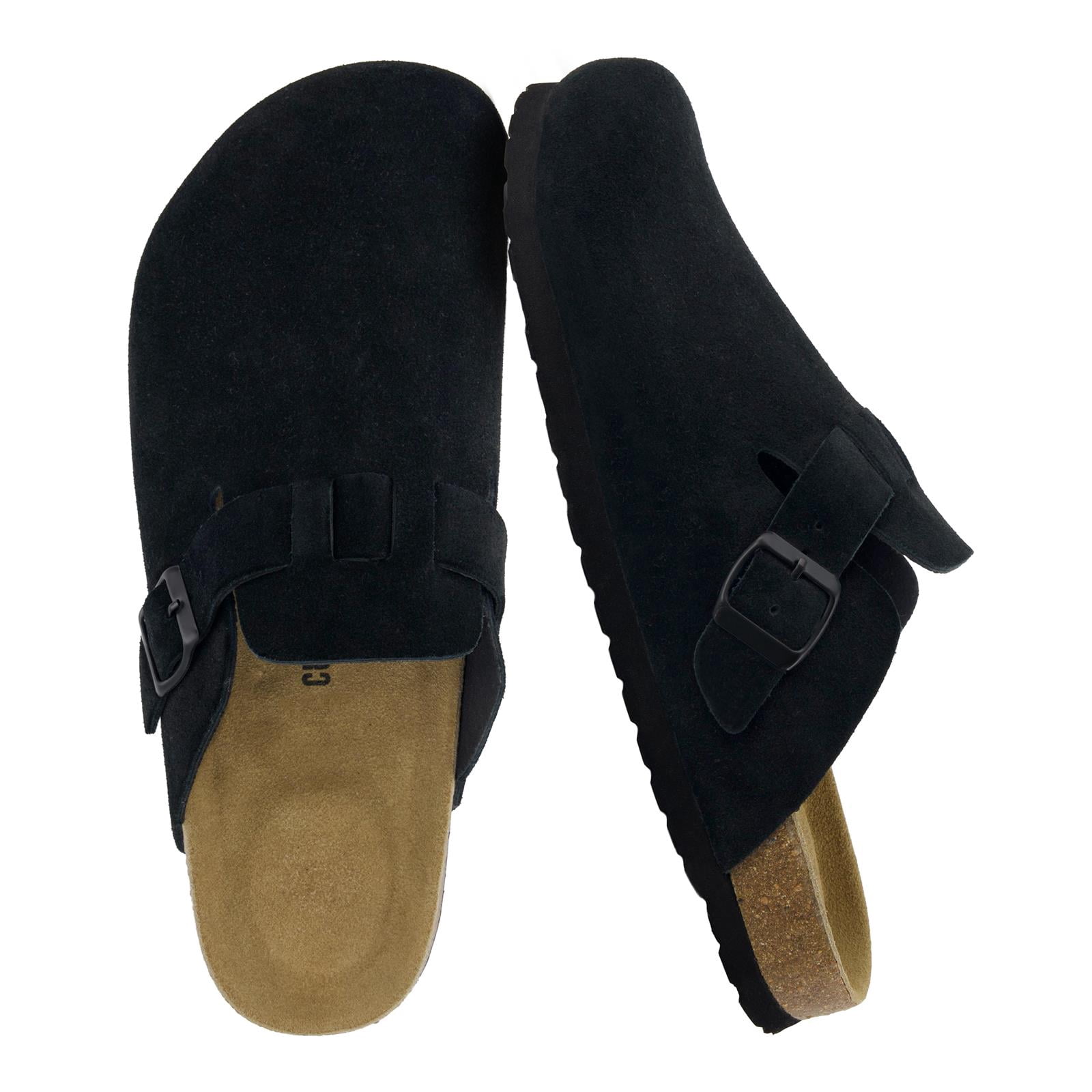 Cushionaire Haze Genuine Suede Leather Men\'s Clogs SZ 12 Slip On Potato‎ Shoes Cushionaire Haze Men main image 4