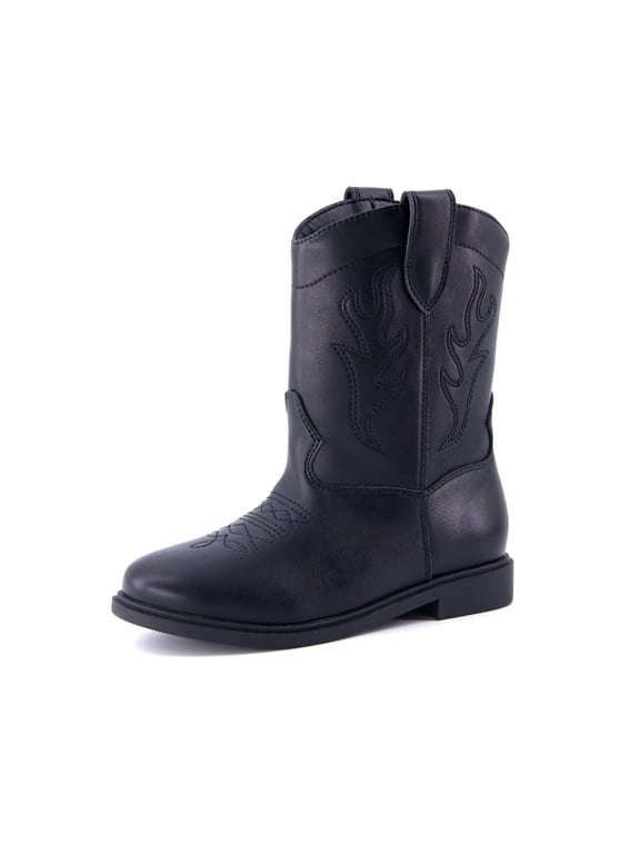 Jane Western Cowboy Boots for Girls | Cute Classic Cowgirl Boots for Kids | Comfortable Everyday Western Boots for School and Play