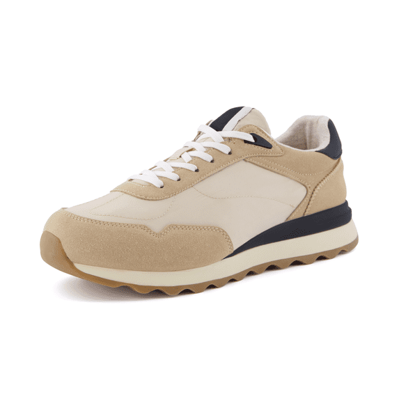 Cushionaire Men's Crest lace up Sneaker with +Comfort Foam