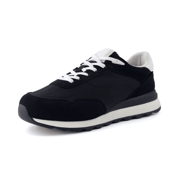 Cushionaire Men's Crest lace up Sneaker with +Comfort Foam
