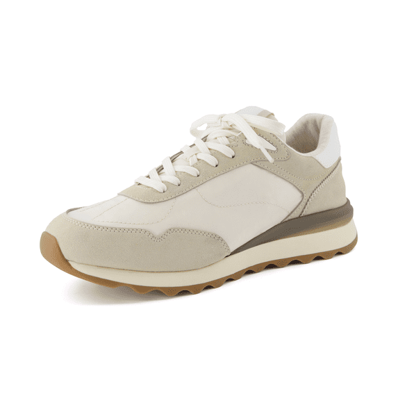 Cushionaire Men's Crest lace up Sneaker with +Comfort Foam
