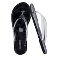 thumbnail image 1 of Cushionaire Splash Jelly Flip Flops for Women With Flexible Sole, Soft Footbed Summer Sandals for Women, 1 of 25