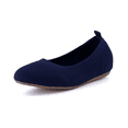 thumbnail image 1 of Cushionaire Whiz Knit Flats For Women | Soft Knit Slip On Flats | Comfortable Everyday Flats With Wide Widths Available, 1 of 6