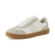 CUSHIONAIRE Women's Balance Lace Up Sneaker +Comfort Foam