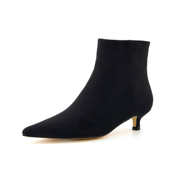 Cushionaire Women's Barbi Kitten Heel Bootie +Memory Foam