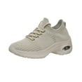 thumbnail image 1 of Cushionaire Women's Blaze Stretch Knit Slip On Lace Sneaker +Memory Foam & LiteSole Technology, 1 of 5