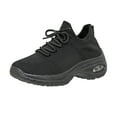 thumbnail image 1 of Cushionaire Women's Blaze Stretch Knit Slip On Lace Sneaker +Memory Foam & LiteSole Technology, 1 of 5