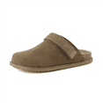 thumbnail image 1 of Cushionaire Women's Boulder Genuine Suede Clog with Swivel Strap – Lightweight EVA Sole, Memory Foam Cushioned Insole, 1 of 7