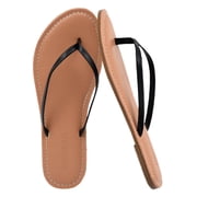 Cushionaire Cora Flip Flops for Women | Vacation Beach Essentials | Womens Casual Thong Sandals with Wide Widths Available
