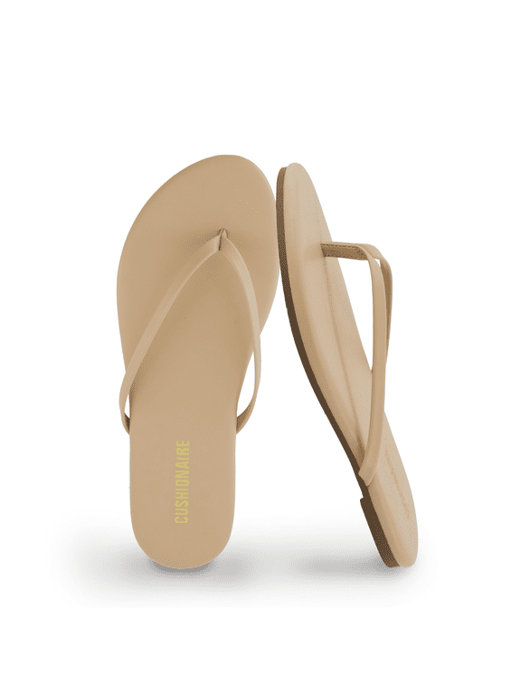 Cruise Lightweight Minimalist Womens Flip Flops - Comfortable Beach Sandals for Women with Cushioned Footbed & Flexible Slip On Design, Casual Vacation Essentials