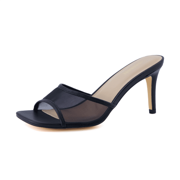 Cushionaire Women's Evie One Band Dress Sandal Memory Foam And Wide Widths Available