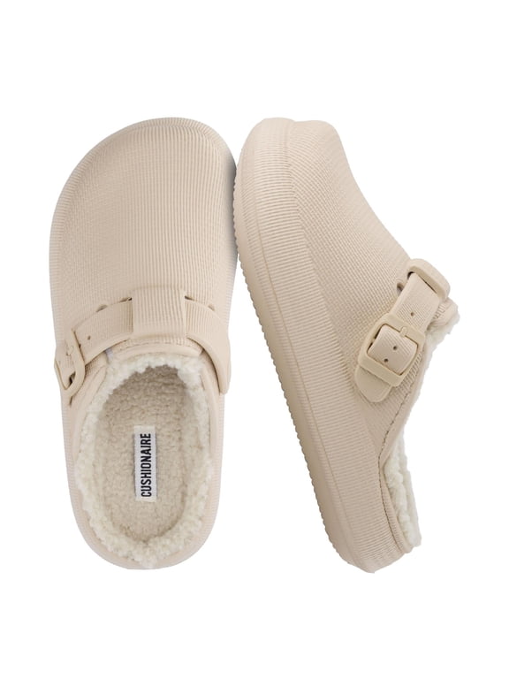 Women's Fable Fur Cozy Cloud Clogs - Soft and Squishy Pillow Slide Shearling Mules for Women
