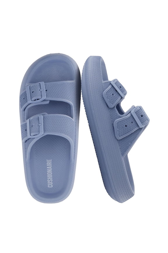 Fame Pillow Recovery Sandals for Women, Adjustable Double Buckle Waterproof EVA Cloud Slides for Women