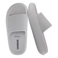 thumbnail image 1 of Cushionaire Feather Pillow Slide Sandals for Women – Comfortable and Squishy Slip On Womens Slippers, Indoor Outdoor Shower Shoes, Beach Essential Cloud Slides, 1 of 27