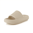 thumbnail image 1 of Cushionaire Women's Feather Recovery Slide Sandal with +Comfort, 1 of 15