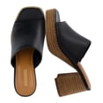 thumbnail image 1 of Cushionaire Women's Keeper soft one band Heel Sandal +Memory Foam, Wide Widths Available, 1 of 16