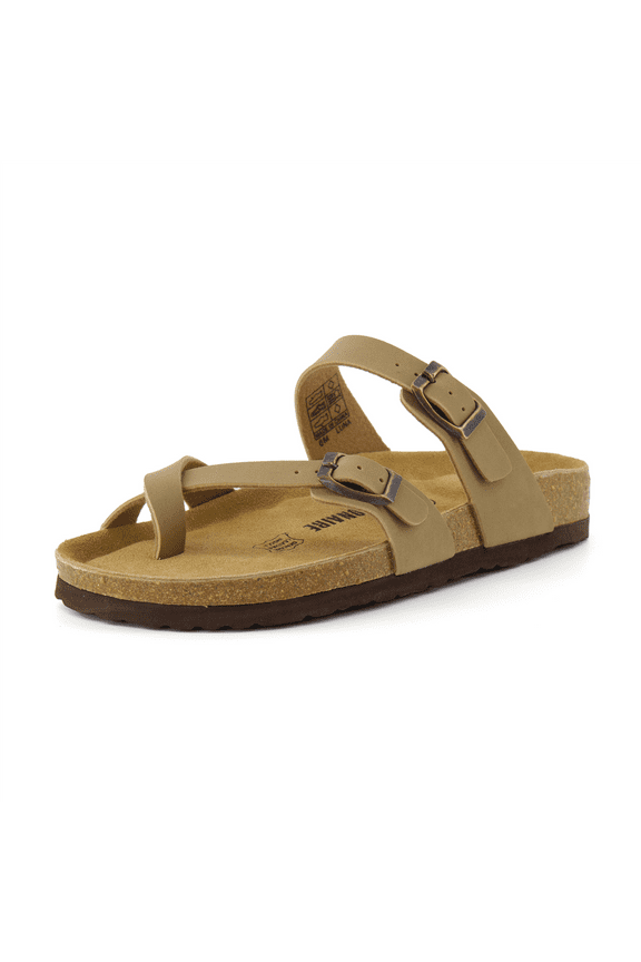 Women's Luna Cork Footbed Sandals with +Comfort, Wide Widths Available