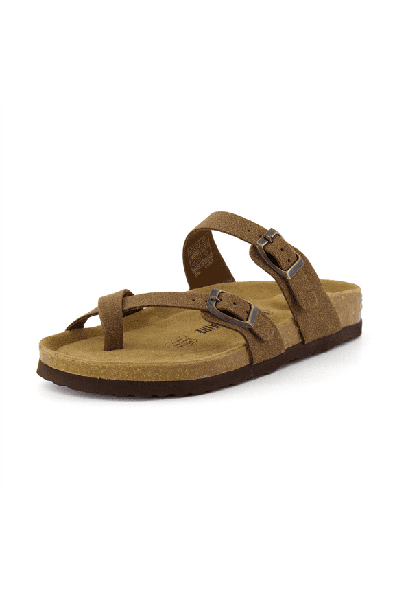 Women's Luna Cork Footbed Sandals with +Comfort, Wide Widths Available