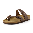 thumbnail image 1 of Cushionaire Women's Luna Cork Footbed Sandals with +Comfort, Wide Widths Available, 1 of 9