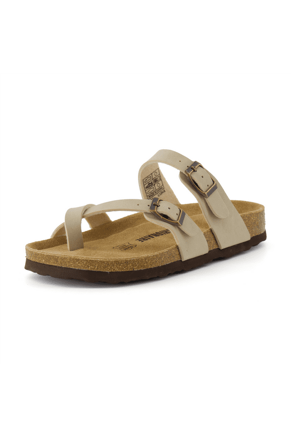 Women's Luna Cork Footbed Sandals with +Comfort, Wide Widths Available