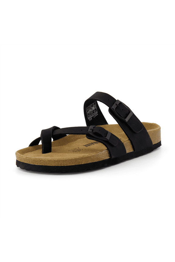 Women's Luna Cork Footbed Sandals with +Comfort, Wide Widths Available