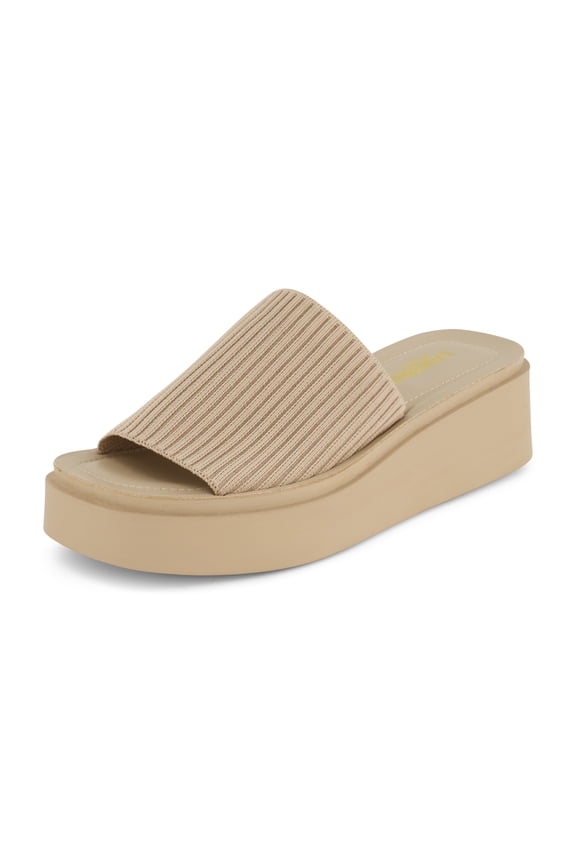 Women's Pim Knit Platform Sandal with +Memory Foam