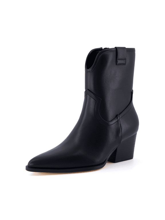 Roxy Western Boots for Women | Classic Western Style Boots with Memory Foam Padding | Comfortable Everyday Boots with Wide Widths Available