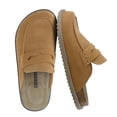 thumbnail image 1 of Cushionaire Zola Suede Clogs for Women | Genuine Suede Slip on Penny Loafer Clogs with Cork Footbed | Classic Closed Toe Mule Design for Everyday Casual Wear, 1 of 17