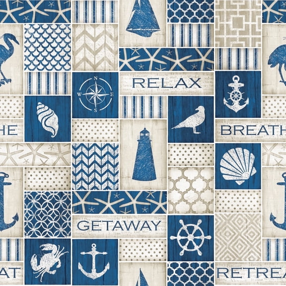 Jennifer Pugh Coastal Keepsakes Quilting Cotton Fabric