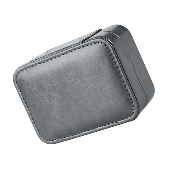 Cushioned IEM Earphone Cable Carrying Case with Magnetic Flap Closures