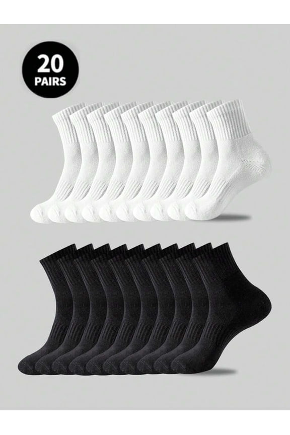 Cushioned Sports Socks Value Pack for Men and Women, Multi-Pair Low Cut Athletic Running Socks with Arch Support, Breathable Cotton Blend Performance Training Socks, 6-12 Pairs