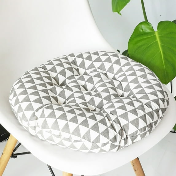 Cushions for Outdoor Furniture Clearance, Indoor Cushions for Chairs, Chair Pads for Outdoor Furniture, Seat Cushion Pillow Office Cushion, 16x16 in(Gray-1)