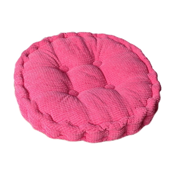 Qholemyo Corn Kernel Thickened Hand Made Tatami Cushion Corduroy Chair Pad Pressure Relief Cushion Thick Seat Cushion