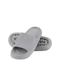 thumbnail image 1 of Cushiony Pillow Slippers - Womens, Gray, Medium, 1 of 9