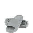 thumbnail image 1 of Cushiony Pillow Slippers - Womens, Gray, X-Large, 1 of 9