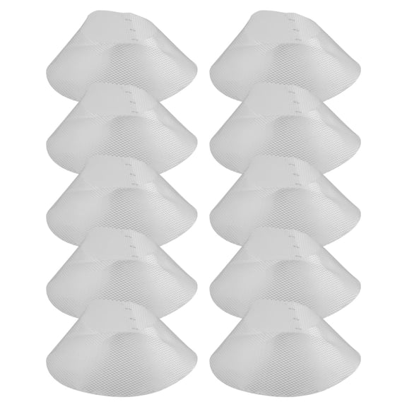 Cushteg 10-Pack Range Hood Grease Filters, 19.5 x 19.5 cm Silver Metal Mesh, for Sakura SCR Series Range Hoods