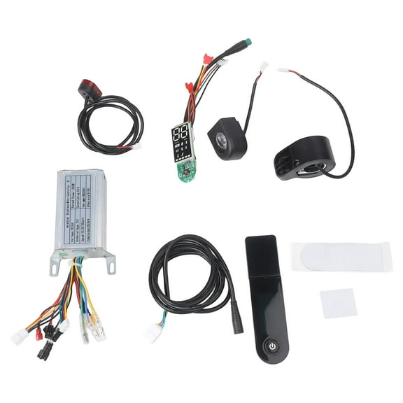 Cushteg 36V 350W Electric Scooter Controller Board with LED Display, Brake Energy Recovery & Cruise Control, for E-Scooter Replacement for Hoverboard