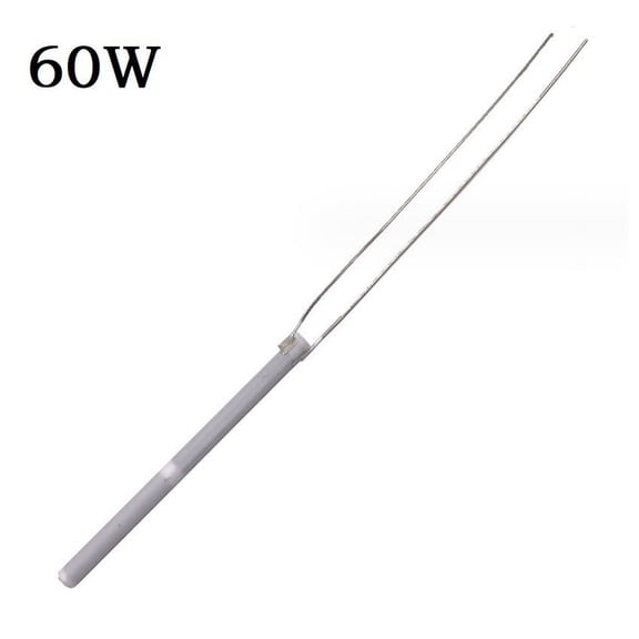 Cushteg Adjustable Temperature 220V 60W/80W/100W Ceramic Soldering Iron Core Heater for Welding Tools(60W)