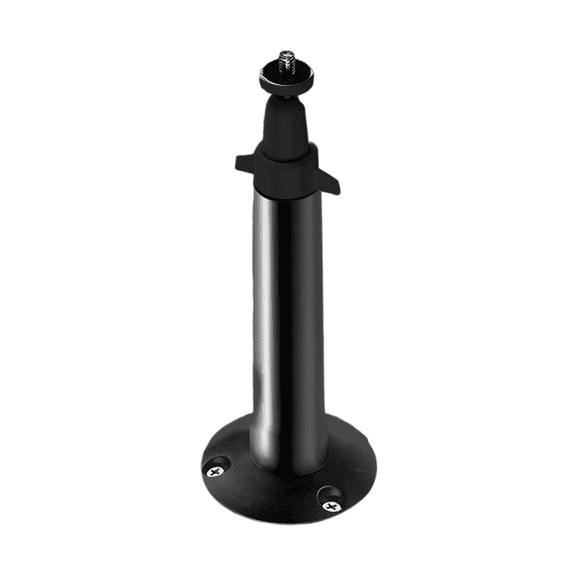Cushteg Adjustable Wall Mount Bracket for Solar Panels, Aluminum Alloy Outdoor Solar Panel Racking & Mounts, Secure Angle Adjustment Mounting for Exterior Installation(Black)