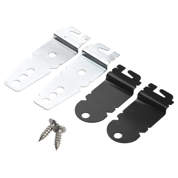 Cushteg Dishwasher Mounting Brackets and Clips Replacement Kit for 8212560 & 8269145, Metal Side and Upper Bracket Set with Screws