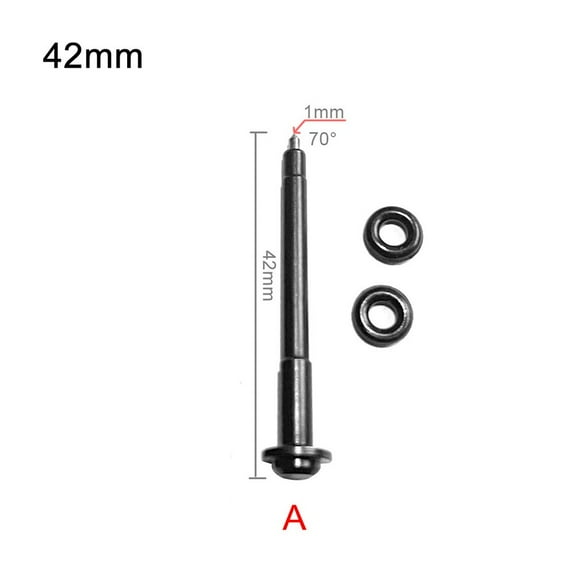 Cushteg Engraving Pen Precision Tip for Pneumatic Air Scribe, Lettering and Carving Tool for Glass, Metal, Wood, Stone(42mm)