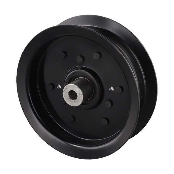 Cushteg Idler Pulley Replacement for Z254, LGT2654, YTH20K46, YTH22V46, YTH2348 Models | for 532196106, 532197379, 196106, 197379 | Black Plastic Turf Deck Mower Part