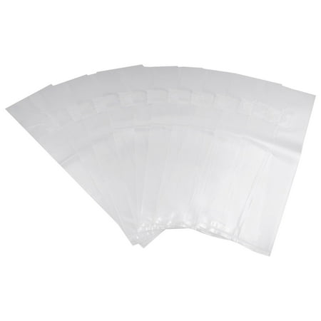 Cushteg Polypropylene Mushroom Grow Bags, Pre-Sealed Bags with Ventilation Casement, High-Temperature Resistant, for Mushroom Cultivation, Cereal Fermentation & Mycelium Growth -25 x 50 cm (1#)