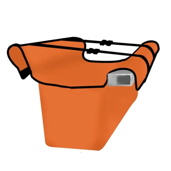 Cushteg Tool Hanging Bag for Extension, Telescoping, and Folding Ladders, 600D Oxford Cloth Waterproof Storage Organizer for Hand Tools, Hammers, Screwdrivers, Wrenches, and Painting Supplies