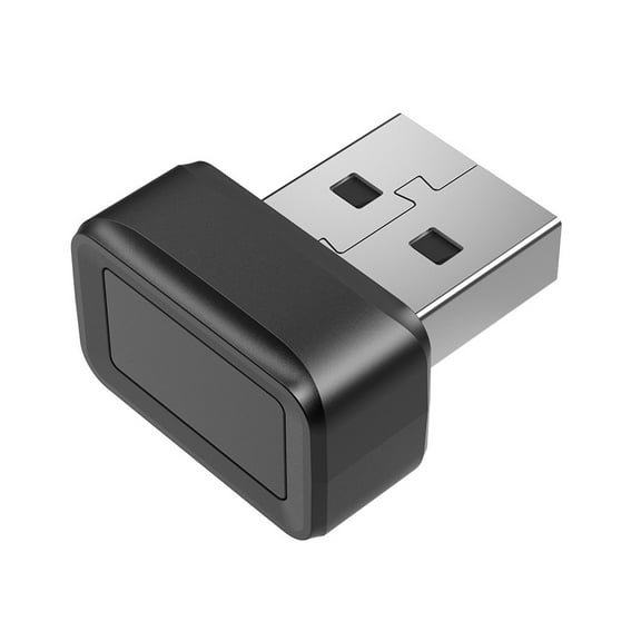 Cushteg USB Fingerprint Reader with 360 Touch Recognition, Fast 0.5s Biometric Scanner for PC Security, 10 Fingerprint Storage, Low False Acceptance Rate