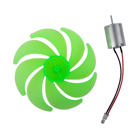 Cushteg Vertical Wind Turbine Generator Kit for DIY Assembly and Educational Experiments, 360-Degree Rotation with LED Light, 0.01-22V Output, 120mm Compact Model for Home and Classroom