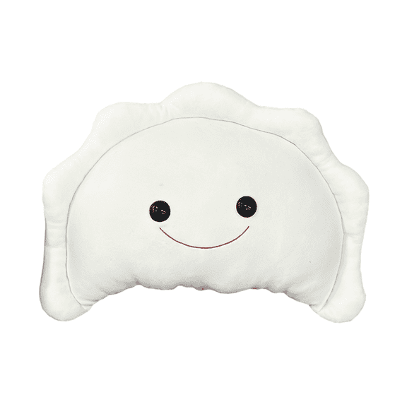 Cushy Dumpling Plush Pillow 16 Inch Soft Stuffed Cushion Cute Food Plush Toy for Home Decor Gift