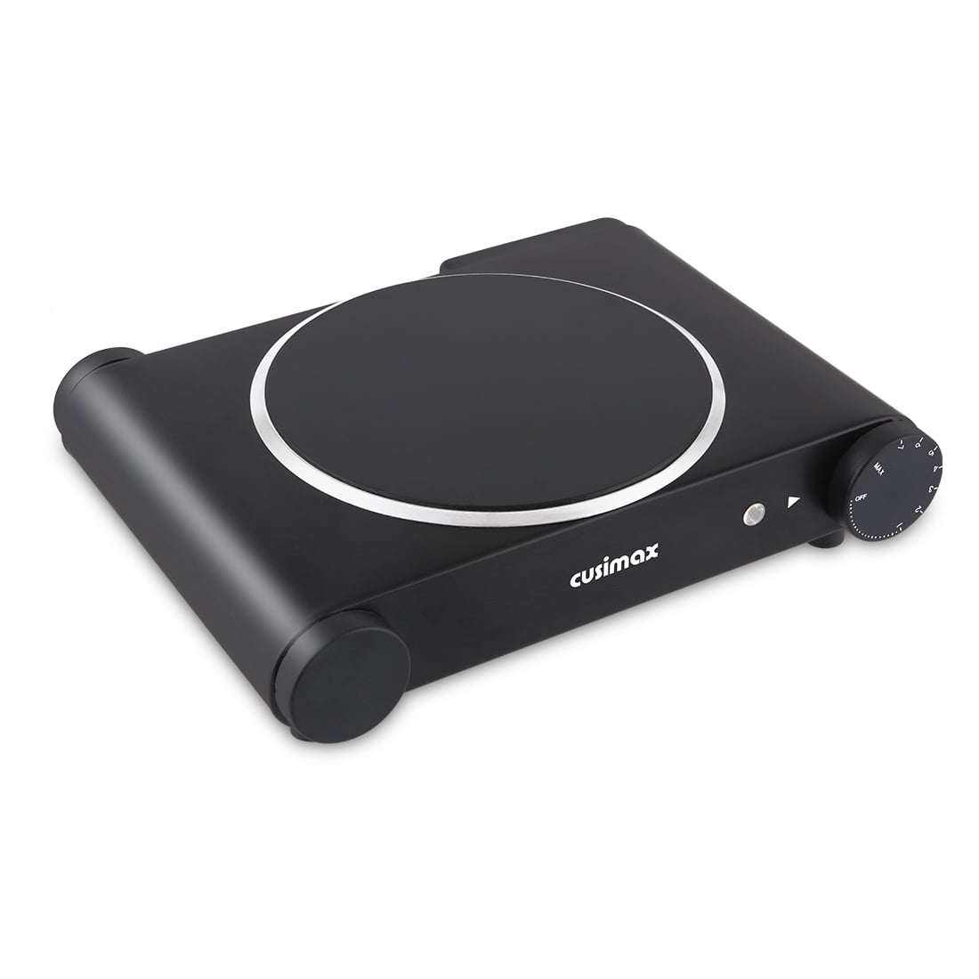 Cusimax Ceramic Hot Plate Portable Electric Cooktop Burner Single/Dual Infrared Electric Burner- CMIP-B120