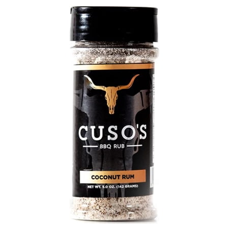 Cuso's Cuts BBQ Rub - Coconut Rum - 5.0 oz